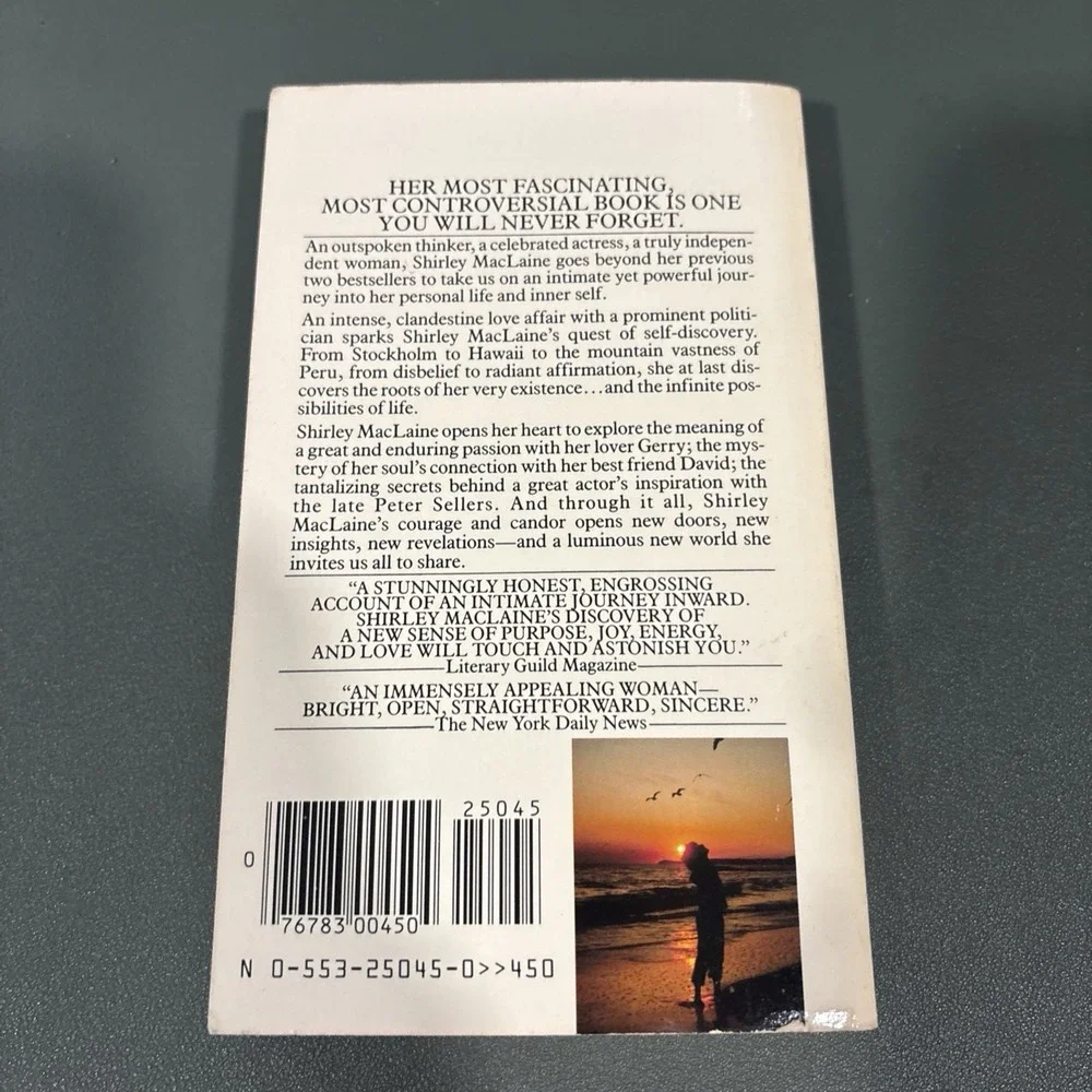 Out on a Limb Shirley MacLaine Bantam Books 1983 Paperback Biography
